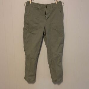 Women's Olive Cargo Pants